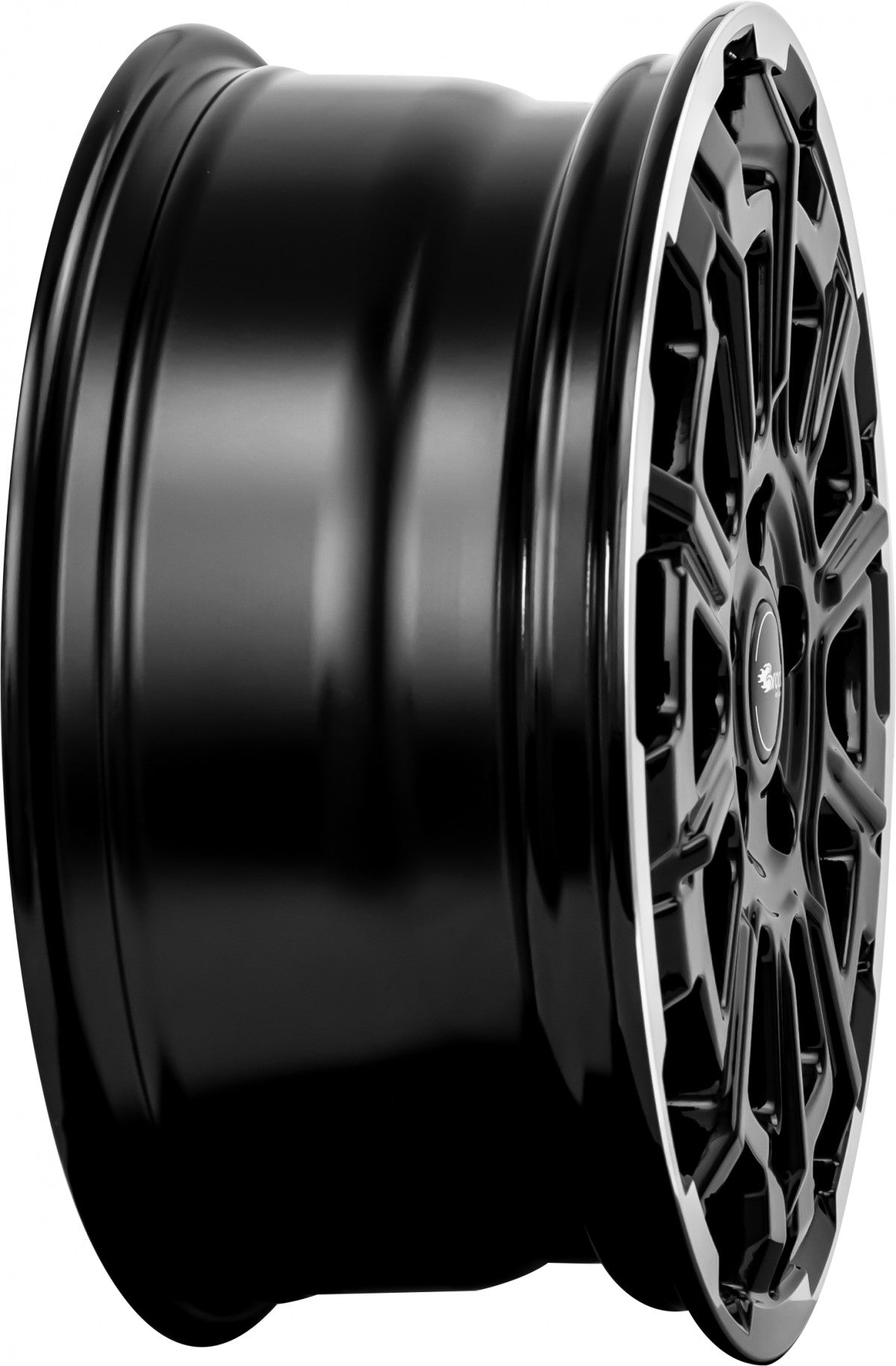 Brock B45 schwarz front-poliert 7x17 ET62 - LK5/130 ML78.1