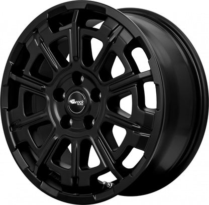 Brock B45 satin-black matt-lackiert 7x17 ET45 - LK6/120 ML74.6