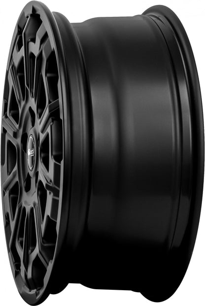 Brock B45 satin-black matt-lackiert 7x17 ET45 - LK6/120 ML74.6