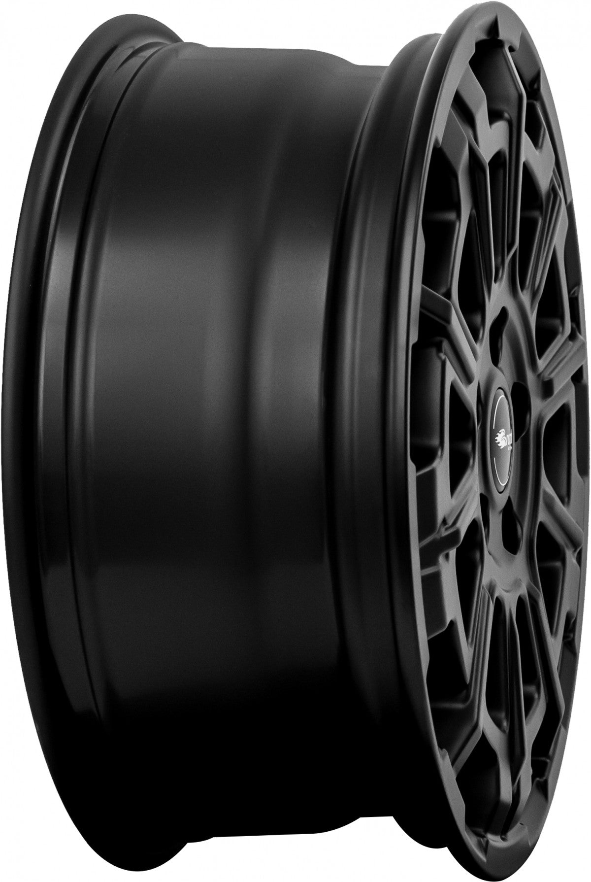 Brock B45 satin-black matt-lackiert 7x17 ET45 - LK6/120 ML74.6