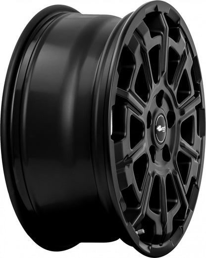 Brock B45 satin-black matt-lackiert 7x17 ET45 - LK6/120 ML74.6