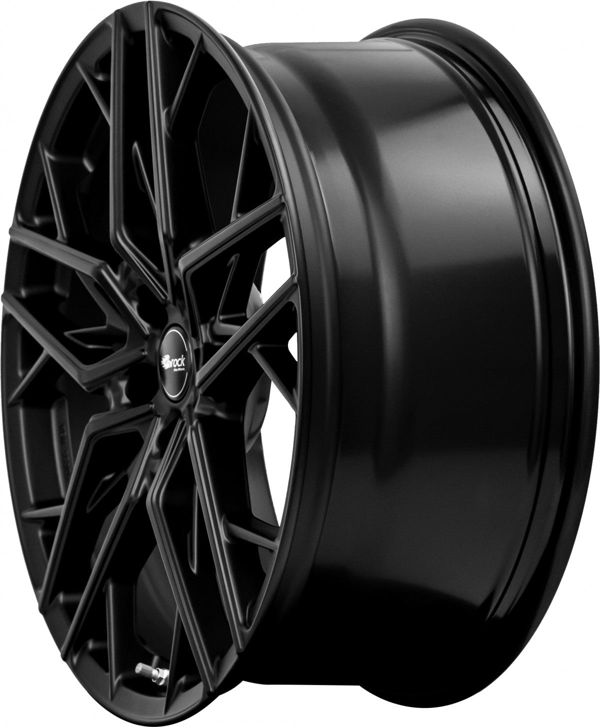 Brock B44 satin-black matt-lackiert Alufelge 8x18 Zoll ET35 LK 5x112 ML66.6 – Bild 5