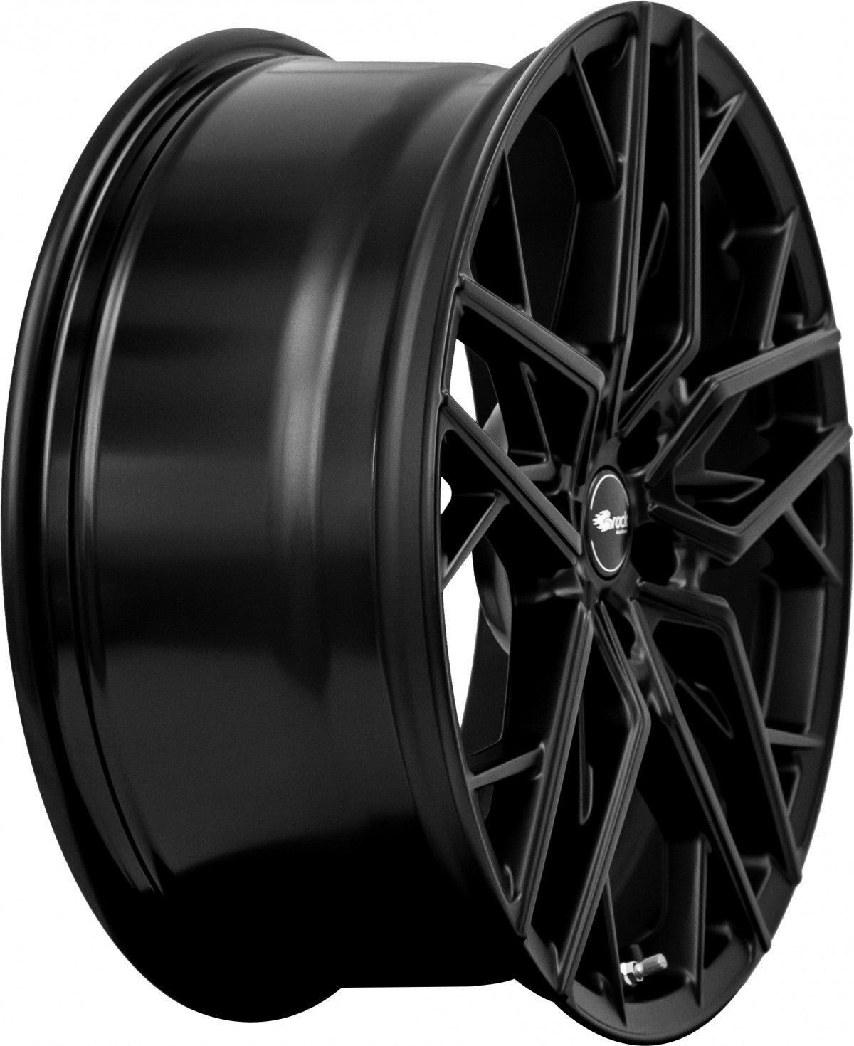 Brock B44 satin-black matt-lackiert Alufelge 8x18 Zoll ET35 LK 5x112 ML66.6 – Bild 8