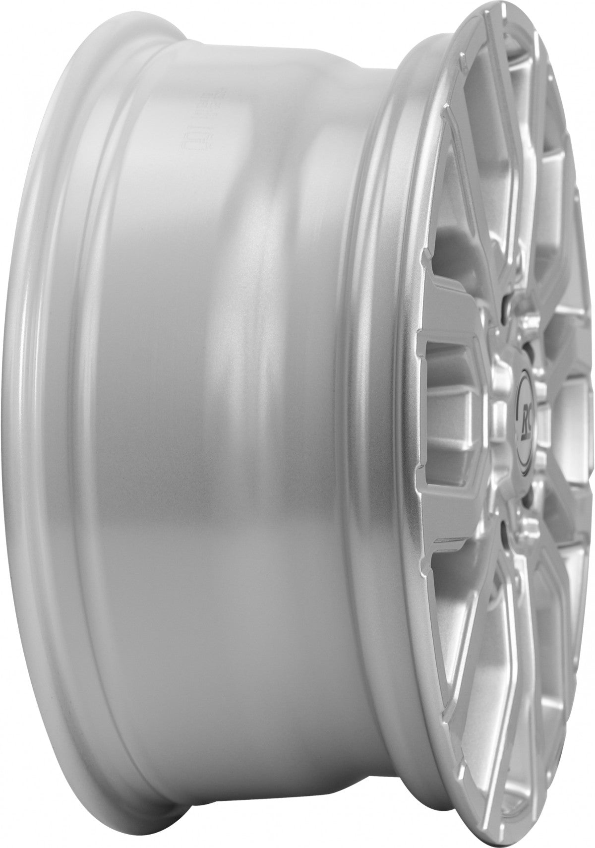 RC-Design RC35 kristallsilber Alufelge 7.5x17 Zoll ET30 LK 6x139.7 ML106.1 – Bild 7