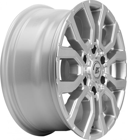 RC-Design RC35 kristallsilber Alufelge 6.5x16 Zoll ET50 LK 6x120 ML74.6 – Bild 8