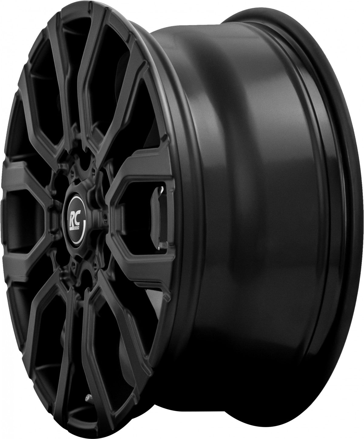 RC-Design RC35 satin-black matt-lackiert Alufelge 6.5x16 Zoll ET62 LK 6x130 ML84.1 – Bild 5