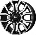 RC-Design RC35 schwarz front-poliert Alufelge 6.5x16 Zoll ET54 LK 6x130 ML84.1