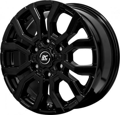 RC-Design RC35 schwarz lackiert Alufelge 6.5x17 Zoll ET50 LK 6x120 ML74.6 – Bild 3