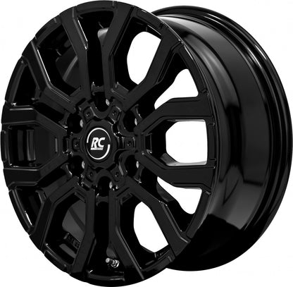 RC-Design RC35 schwarz lackiert Alufelge 6.5x17 Zoll ET50 LK 6x120 ML74.6 – Bild 4