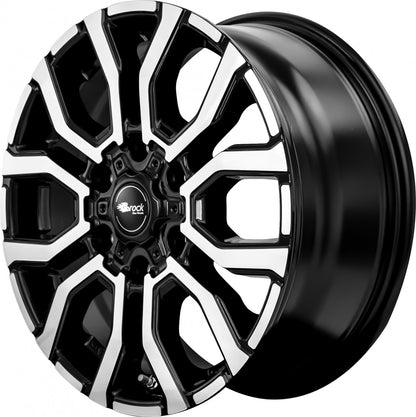 RC-Design RC35 schwarz front-poliert Alufelge 6.5x17 Zoll ET50 LK 6x120 ML74.6 – Bild 4