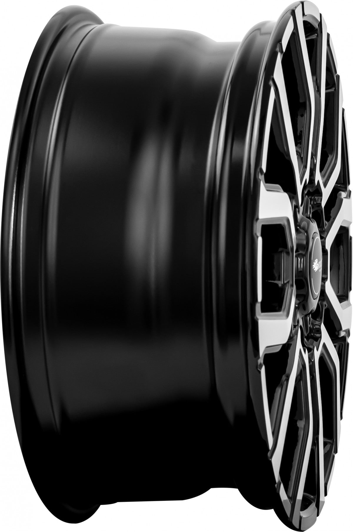 RC-Design RC35 schwarz front-poliert Alufelge 6.5x17 Zoll ET50 LK 6x120 ML74.6 – Bild 7