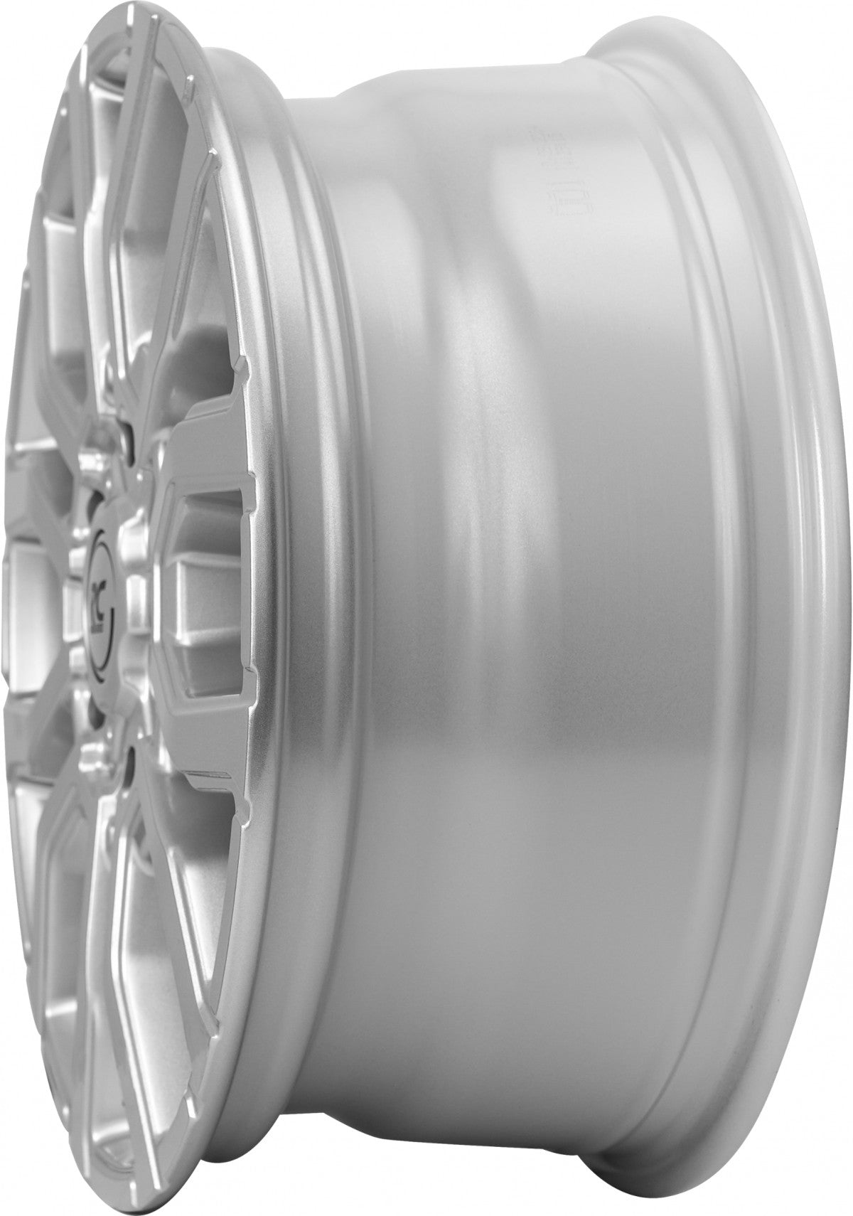 RC-Design RC35 kristallsilber Alufelge 6.5x17 Zoll ET48 LK 6x139.7 ML92.4 – Bild 6