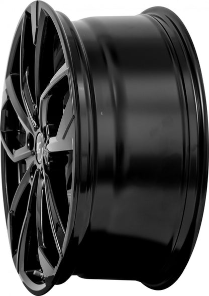 RC-Design RC34 schwarz lackiert Alufelge 9x19 Zoll ET42 LK 5x112 ML66.55 – Bild 4