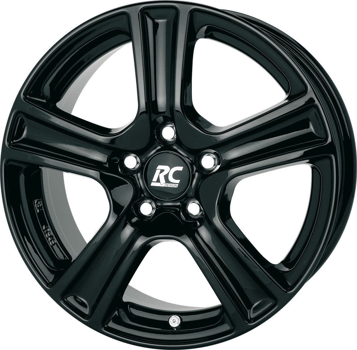 RC-Design RC19 schwarz lackiert Alufelge 5x15 Zoll ET40 LK 4x100 ML54.1