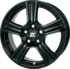 RC-Design RC19 schwarz lackiert Alufelge 5x15 Zoll ET40 LK 4x100 ML54.1