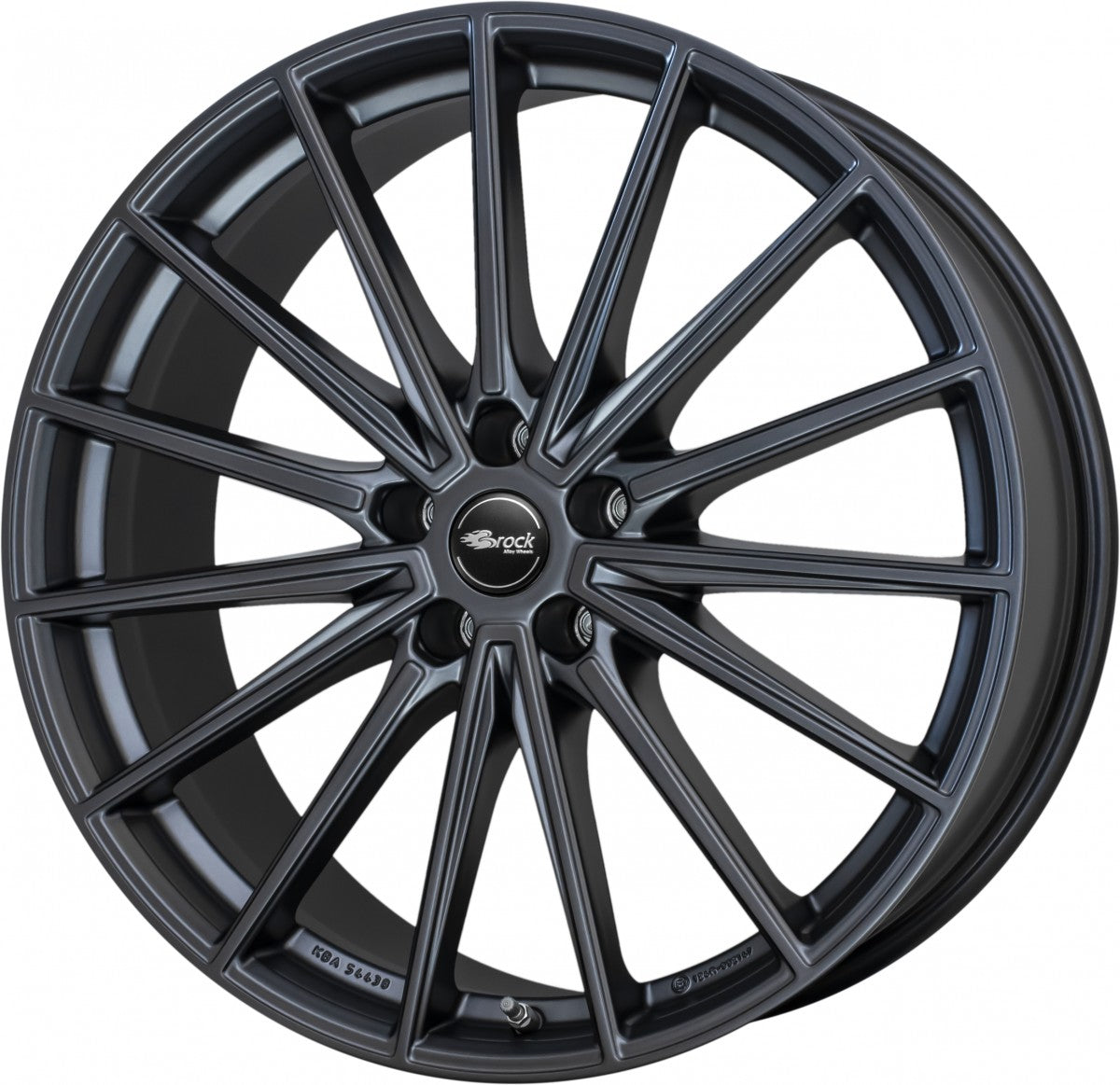 Brock B43 cosmic grey matt 9x21 ET24 - LK5/112 ML66.6