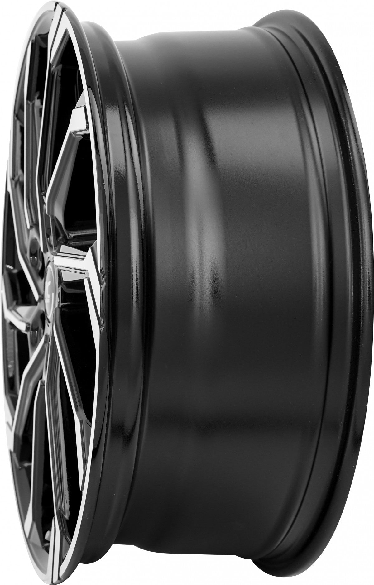 RC-Design RC36 schwarz glanz front-poliert Alufelge 9x20 Zoll ET57 LK 5x130 ML66.6 – Bild 5