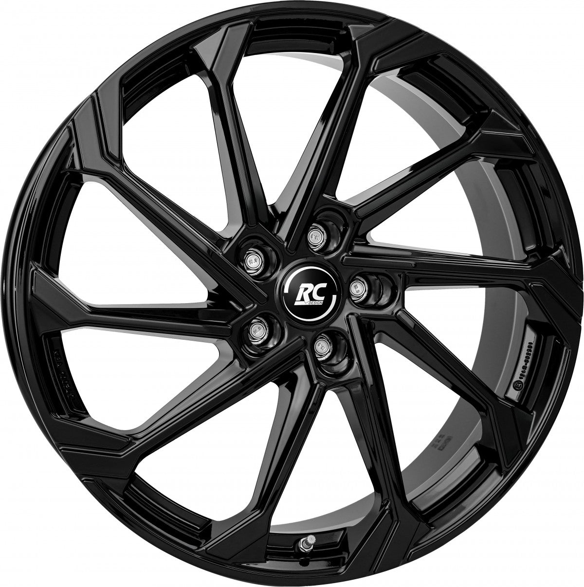 RC-Design RC36 schwarz lackiert Alufelge 7.5x19 Zoll ET40 LK 5x112 ML57.1 – Bild 9