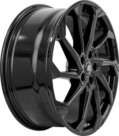 RC-Design RC36 schwarz lackiert Alufelge 8x19 Zoll ET48.5 LK 5x108 ML63.4 – Bild 7