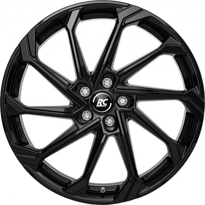 RC-Design RC36 schwarz lackiert Alufelge 7x17 Zoll ET50 LK 5x108 ML65.1 – Bild 2