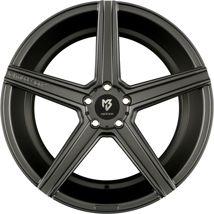 Mbdesign KV1 Grau Matt Alufelge 8.5x19 Zoll ET42 LK 5x120 ML72.5