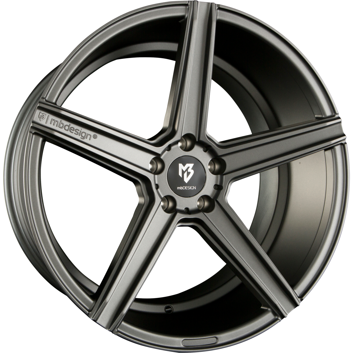 Mbdesign KV1 Grau Matt Alufelge 8.5x19 Zoll ET42 LK 5x120 ML72.5 – Bild 2