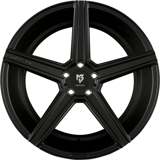 Mbdesign KV1 Schwarz Seidenmatt Alufelge 9x20 Zoll ET17 LK 5x120 ML72.5