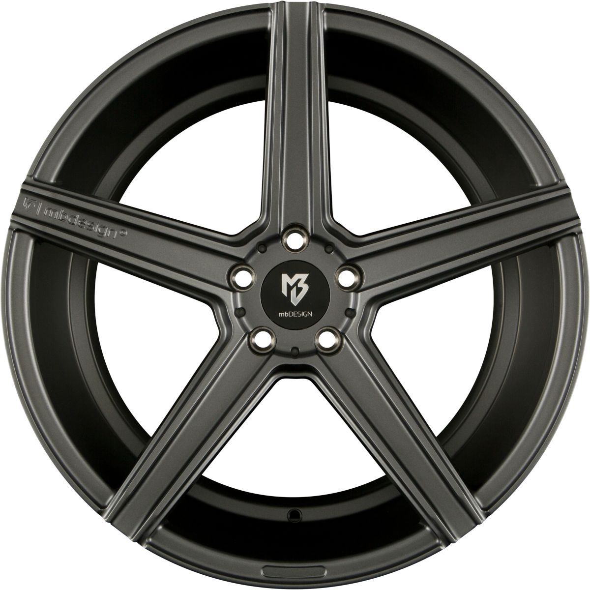 Mbdesign KV1 Grau Matt Alufelge 9x20 Zoll ET20 LK 5x115 ML75