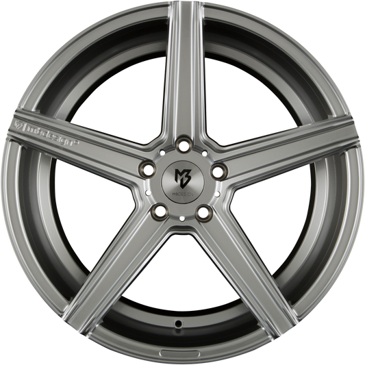 Mbdesign KV1 Silber Glänzend Alufelge 10.5x20 Zoll ET23 LK 5x114.3 ML75