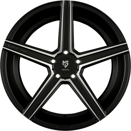 Mbdesign KV1 Schwarz Matt Poliert Alufelge 10.5x20 Zoll ET33 LK 5x112 ML75