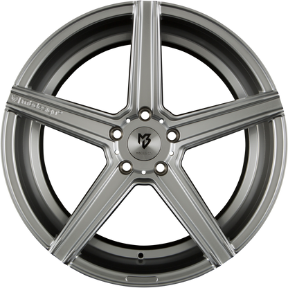 Mbdesign KV1 Silber Glänzend Alufelge 9x20 Zoll ET21 LK 5x115 ML75