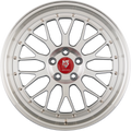Mbdesign LV1 Silber Glänzend Voll Poliert Alufelge 8.5x19 Zoll ET35 LK 5x112 ML75
