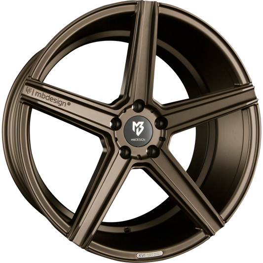 Mbdesign KV1 Bronze Seidenmatt Alufelge 9.5x19 Zoll ET40 LK 5x130 ML71.5 – Bild 2