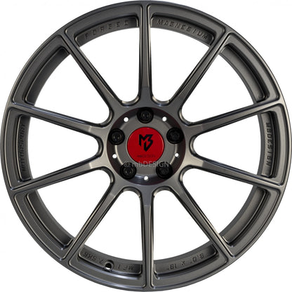 Mbdesign MF1 grau matt Alufelge 8x19 Zoll ET34 LK 5x115 ML75 – Bild 2