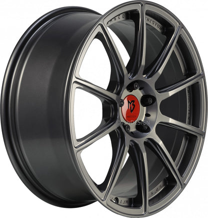 Mbdesign MF1 grau matt Alufelge 8x19 Zoll ET34 LK 5x115 ML75 – Bild 3