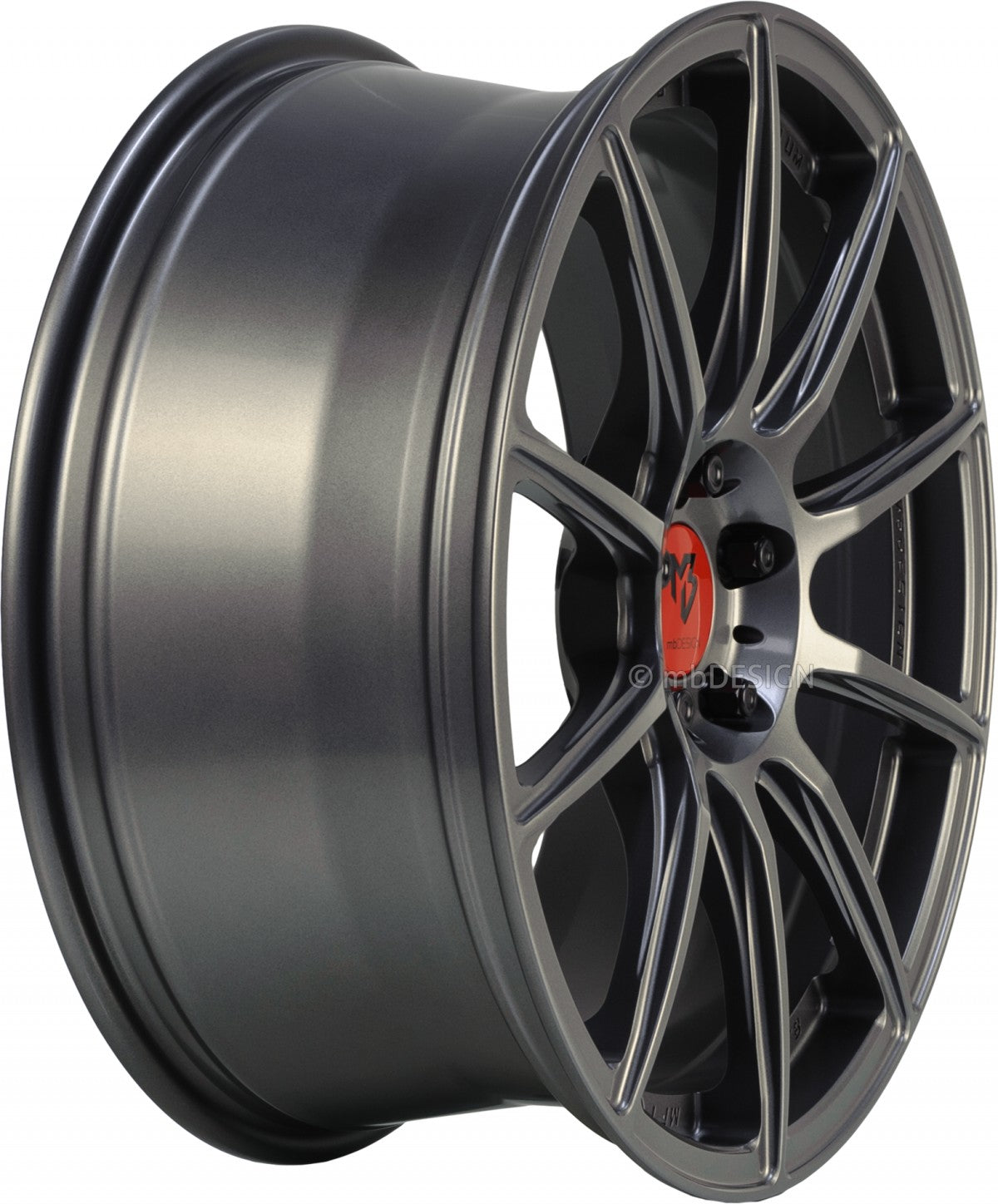 Mbdesign MF1 grau matt Alufelge 8x19 Zoll ET34 LK 5x115 ML75 – Bild 4