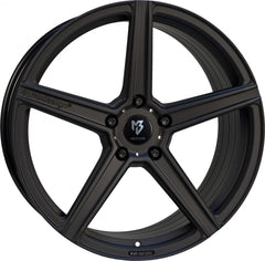 Mbdesign KV1 S schwarz stumpfmatt Alufelge 9.5x21 Zoll ET26 LK 5x112 ML75