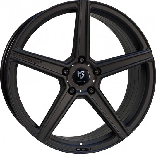 Mbdesign KV1 S schwarz stumpfmatt Alufelge 11.5x21 Zoll ET65 LK 5x130 ML71.55