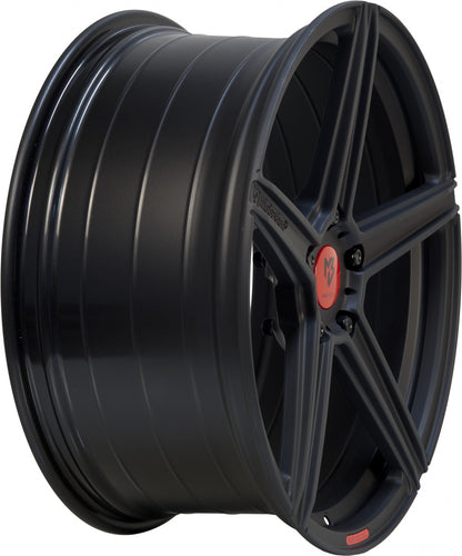 Mbdesign KV1 S schwarz stumpfmatt Alufelge 11.5x21 Zoll ET65 LK 5x130 ML71.55 – Bild 3