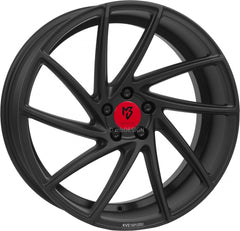 Mbdesign KV2 schwarz stumpfmatt Alufelge 8.5x19 Zoll ET42 LK 5x120 ML72.5