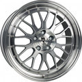 Mbdesign LV1 silber glänzend voll poliert Alufelge 7.5x18 Zoll ET45 LK 4x100 ML67.1