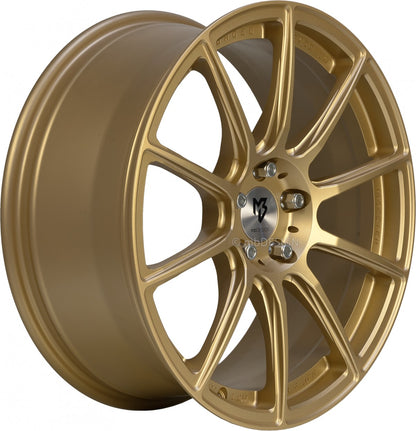 Mbdesign MF1 gold matt Alufelge 8.5x19 Zoll ET40 LK 5x114.3 ML75 – Bild 3