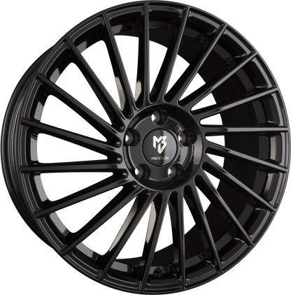 Mbdesign VR3 Glanzschwarz Alufelge 7.5x18 Zoll ET45 LK 5x114.3 ML75 – Bild 2