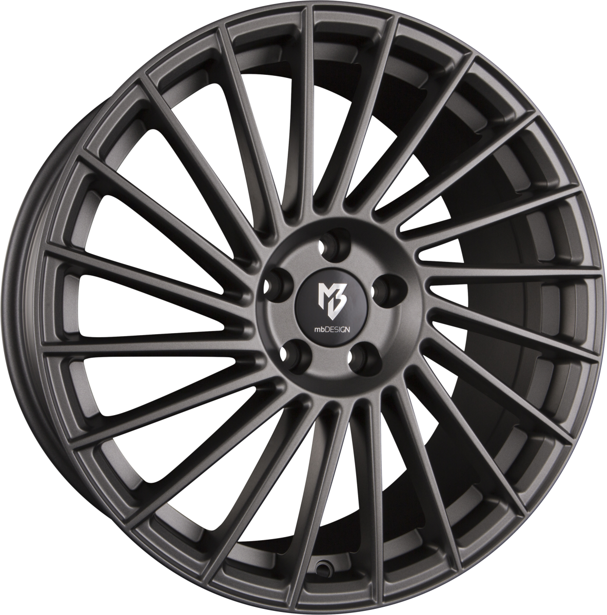 Mbdesign VR3 Mattgrau Alufelge 8.5x19 Zoll ET45 LK 5x108 ML75 – Bild 2