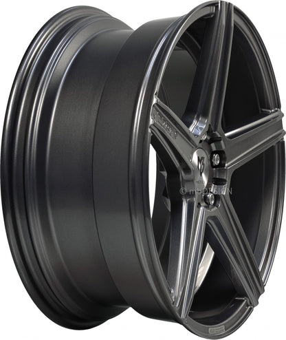Mbdesign KV1 grau glänzend Alufelge 10.5x20 Zoll ET45 LK 5x112 ML75 – Bild 3