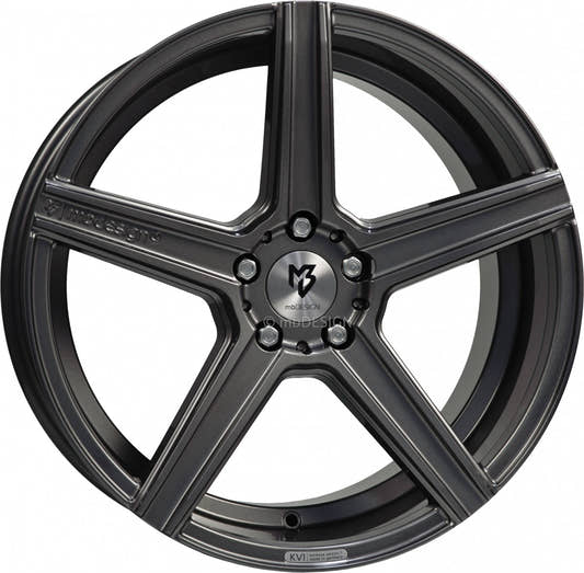 Mbdesign KV1 grau glänzend Alufelge 10x22 Zoll ET44 LK 5x130 ML71.55
