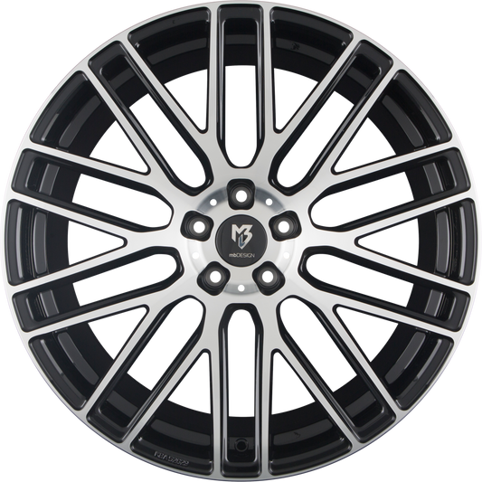 Mbdesign KV4 Schwarz Glänzend Poliert Alufelge 9x20 Zoll ET25 LK 5x112 ML75