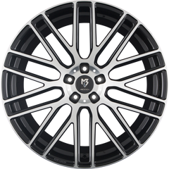 Mbdesign KV4 Schwarz Glänzend Poliert Alufelge 9x20 Zoll ET25 LK 5x112 ML75