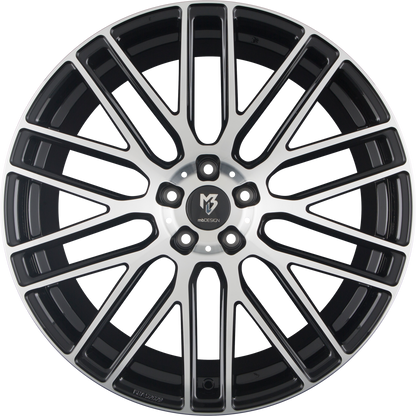 Mbdesign KV4 Schwarz Glänzend Poliert Alufelge 9x20 Zoll ET25 LK 5x112 ML75