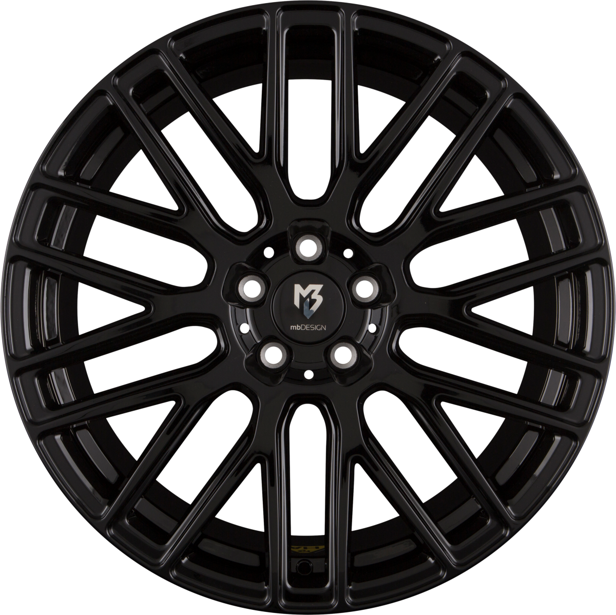 Mbdesign KV4 Schwarz Glänzend Alufelge 9x20 Zoll ET42 LK 5x120 ML65.1